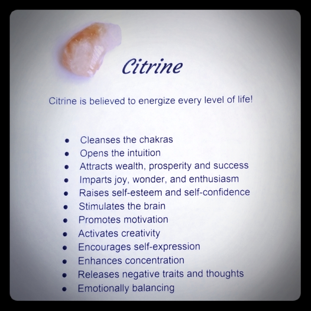 Healing Crystal CITRINE